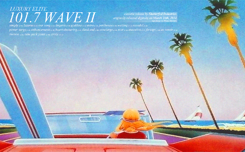 101.7 Wave II (2021) by Luxury Elite - Inner J-Card - Shatterfoil Industries