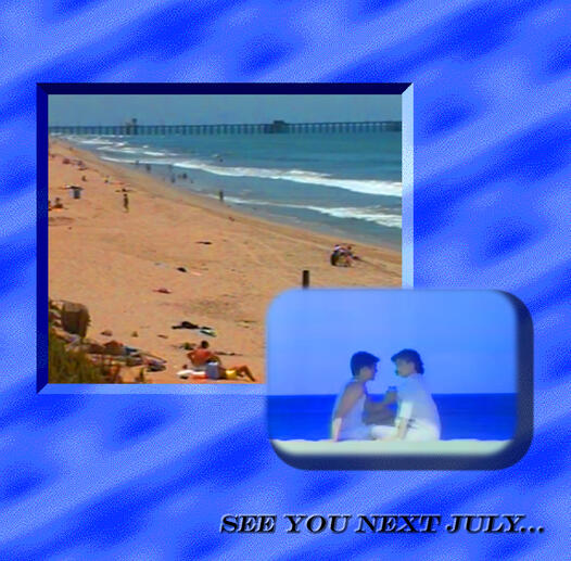 July by Syllabus (8th Anniversary Edition, 2024) Inner J-Card - Shatterfoil Industries